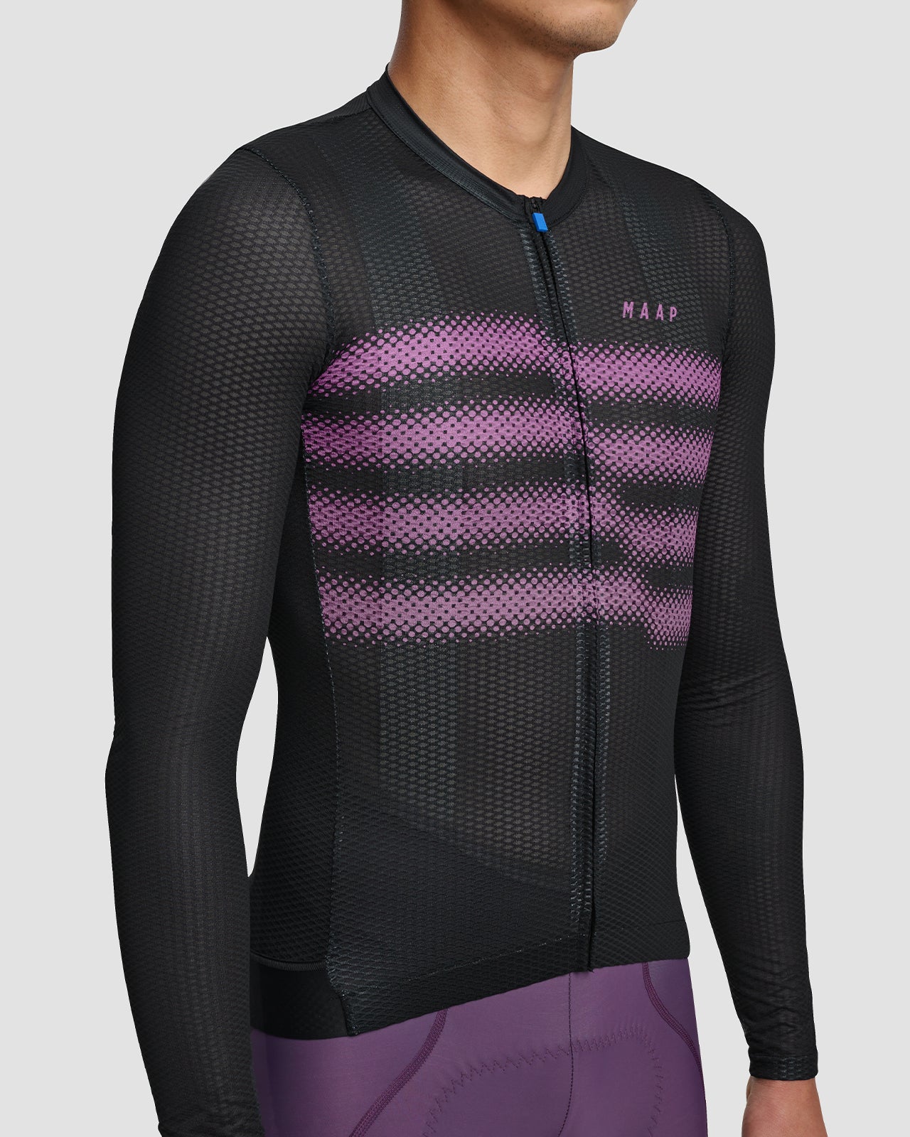 Blurred Out Ultralight Pro LS Jersey